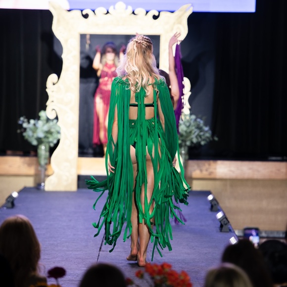 Handmade Macrame Crochet Belly Dancing Festival Dress Theatre - Picture 14 of 16